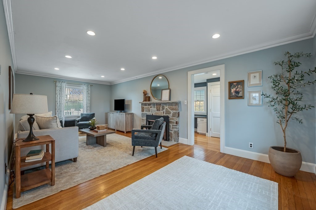 38 Cerdan Avenue Boston, MA 02132 - Photo 15 of 40 a living room with furniture and a potted plant