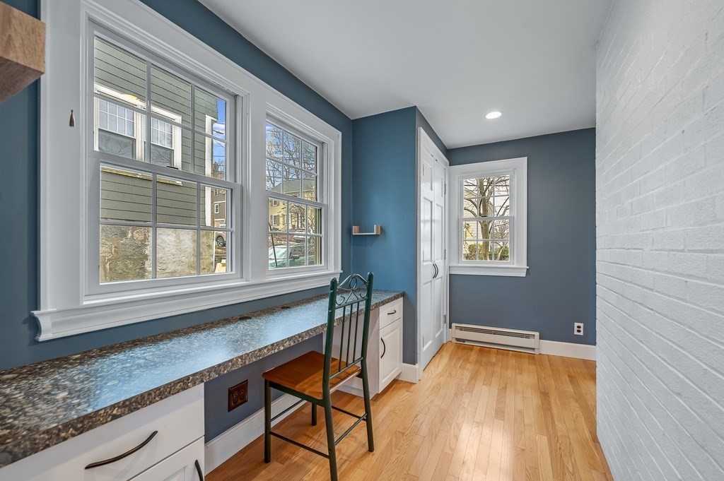38 Cerdan Avenue Boston, MA 02132 - Photo 20 of 40 a view of a kitchen with furniture and windows