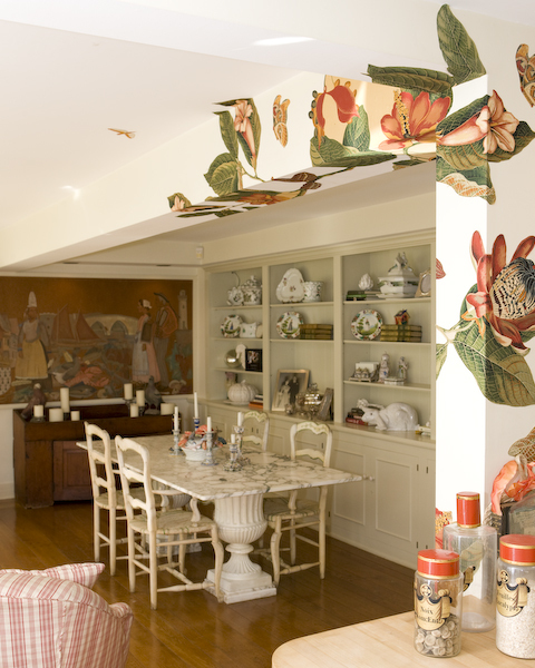 6 Glendale Road Stockbridge, MA 01229 - Photo 22 of 45 a dining table with chairs and view of living room