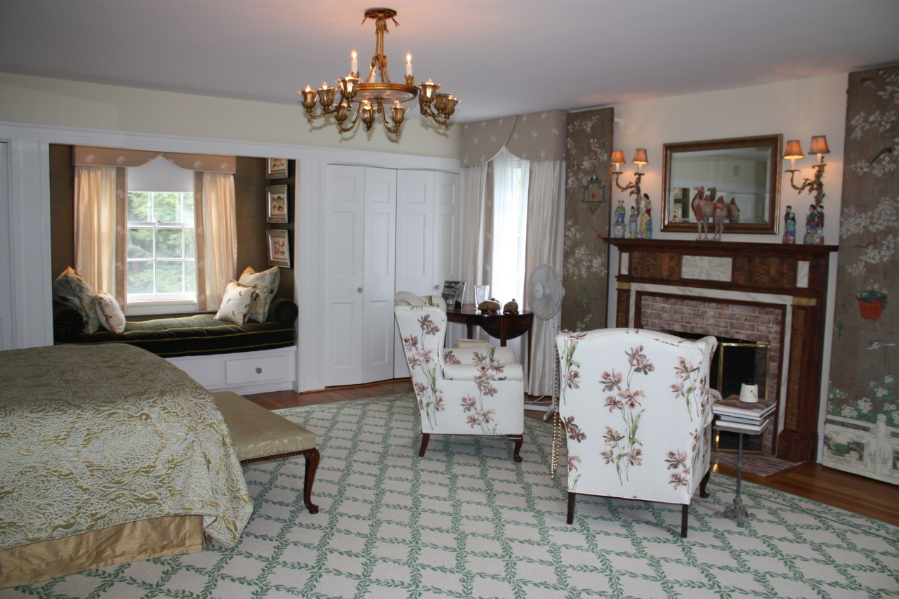 6 Glendale Road Stockbridge, MA 01229 - Photo 33 of 45 a living room with furniture and a fireplace