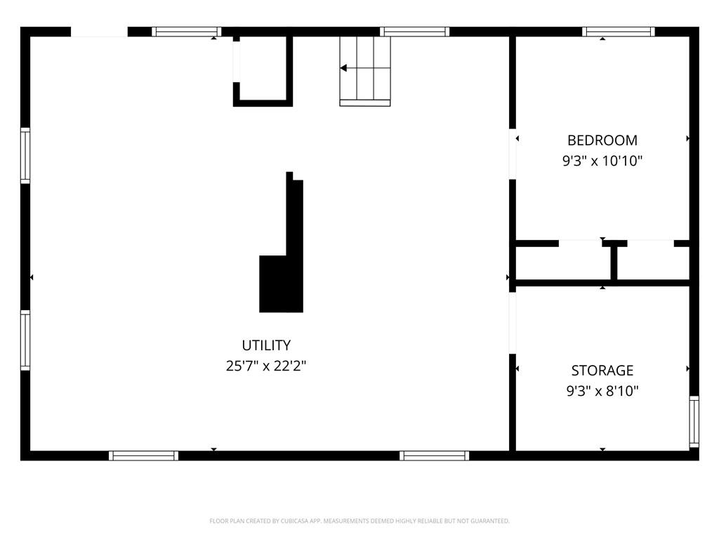 155 Hinkel Road Pittsburgh, PA 15229 - Photo 37 of 40 Basement. Room labeled "bedroom is storage"