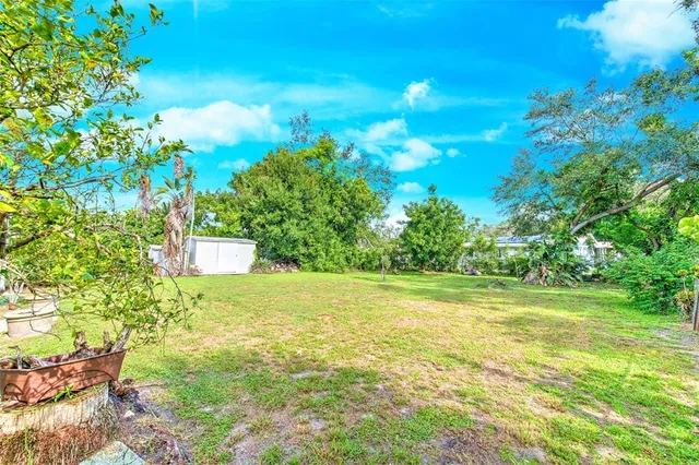 a view of a city with tall buildings