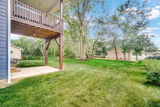 a view of deck with patio