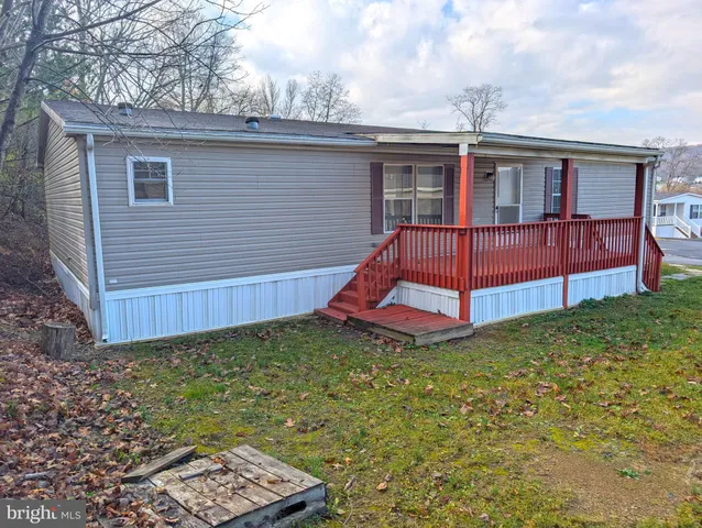 a backyard of a house