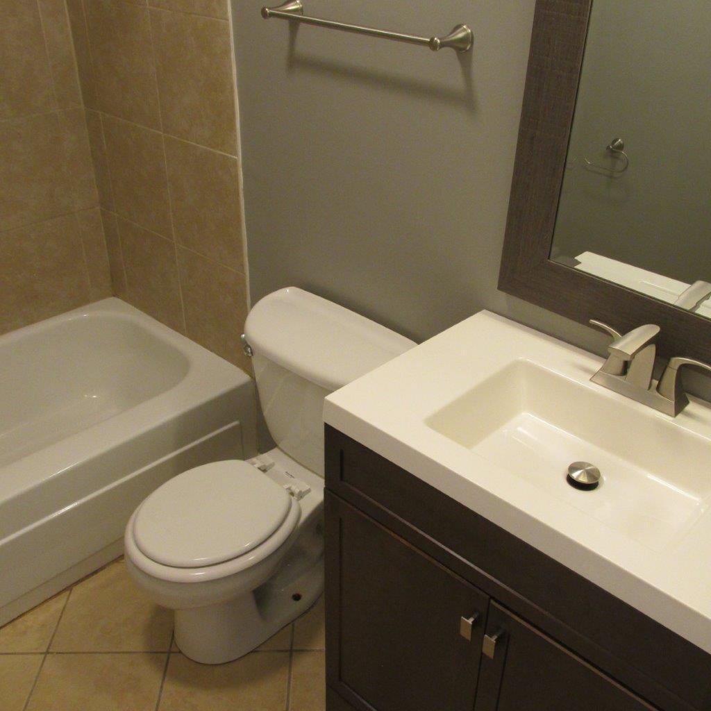 1525 Andrews Road Northwest Roanoke, VA 24017 - Photo 11 of 14 a bathroom with a sink a toilet and shower