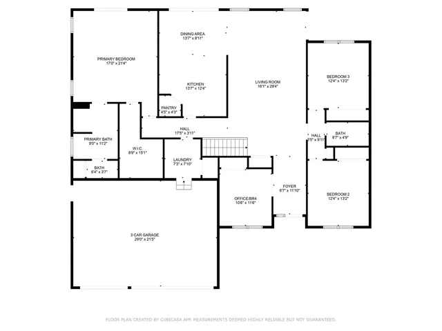 a picture of a floor plan