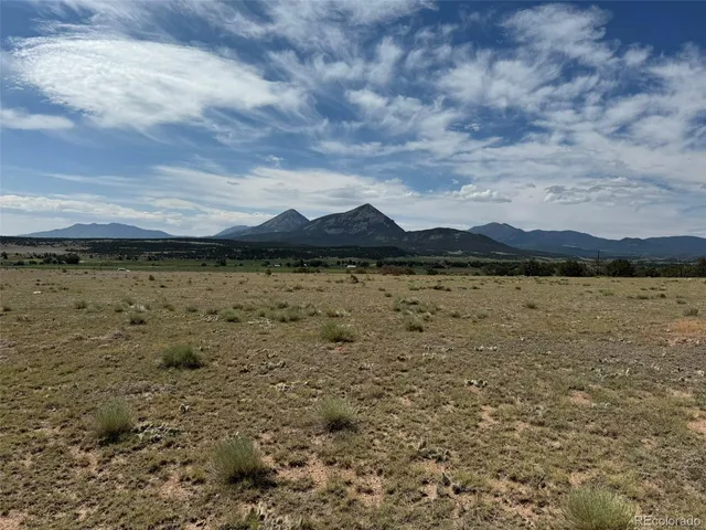 a view of a lake with a mountain in the background