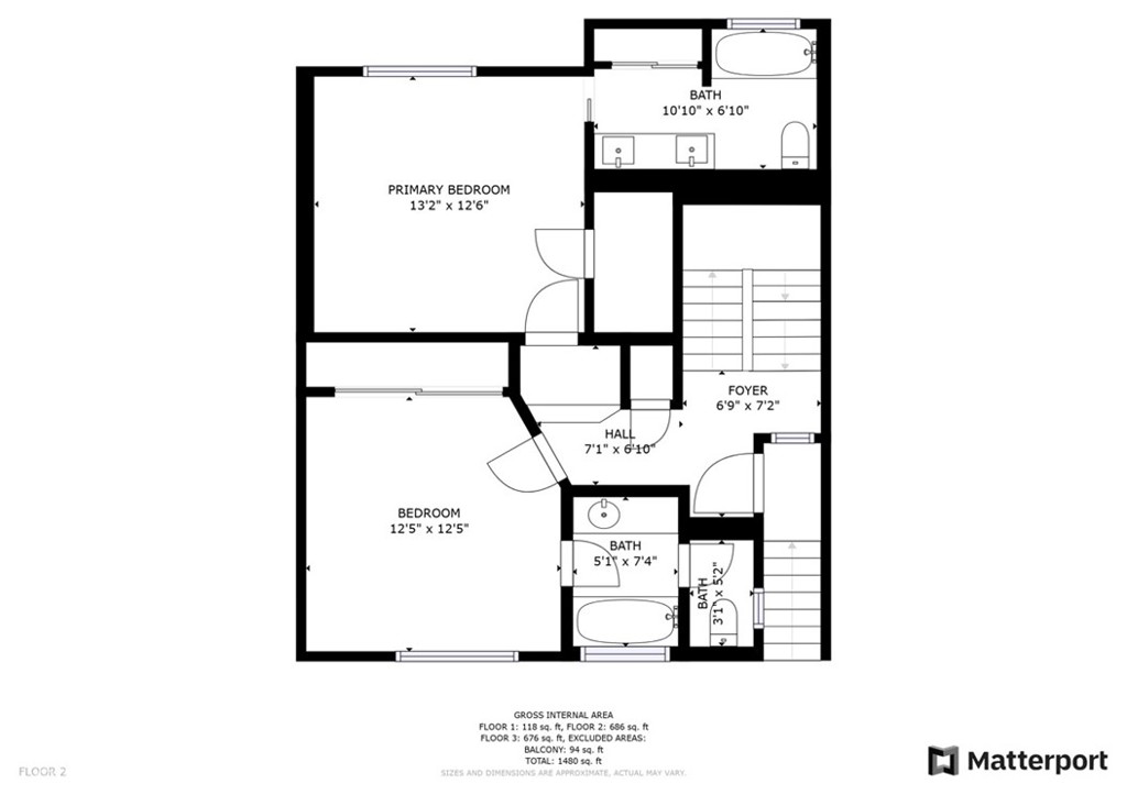 314 Penn Street, Unit 2 El Segundo, CA 90245 - Photo 22 of 23 a picture of a floor plan