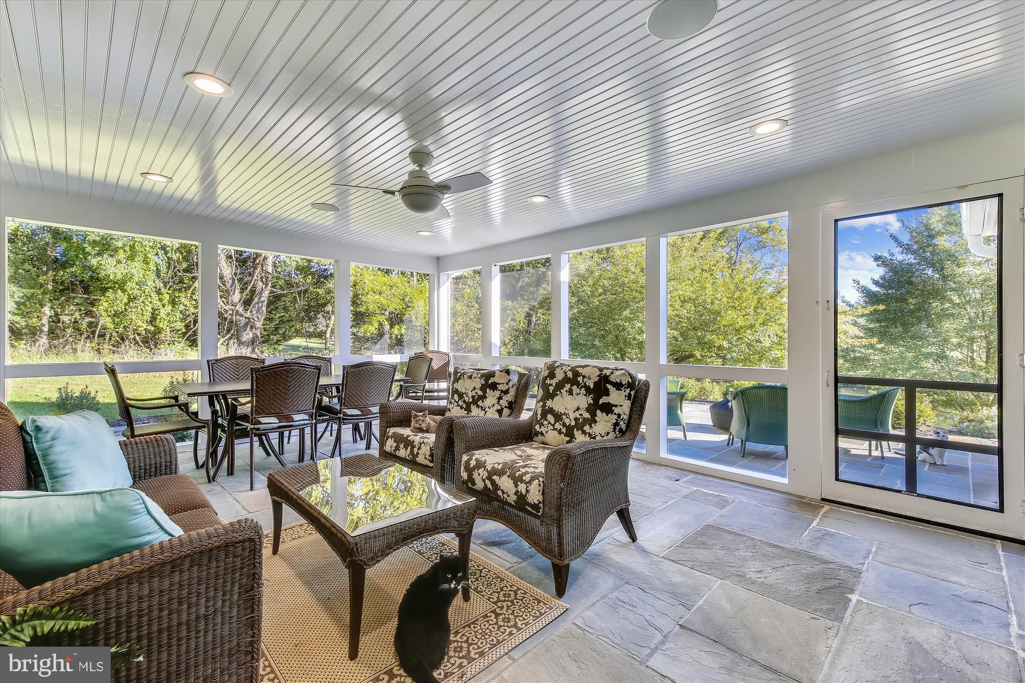 535 Springvale Road Great Falls, VA 22066 - Photo 25 of 80 New 300 sf screened in porch overlooking the pond