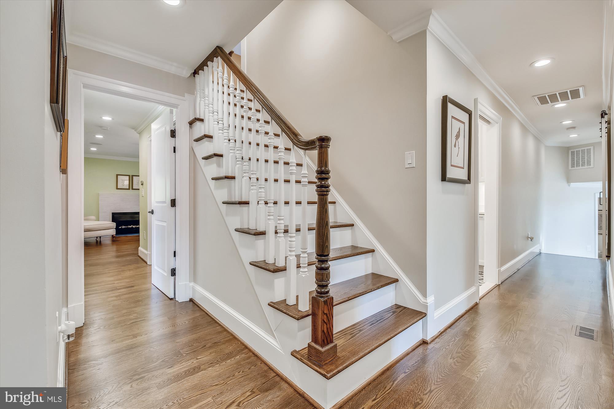 535 Springvale Road Great Falls, VA 22066 - Photo 51 of 80 New stairs up to the upper level 4th bdrm/office