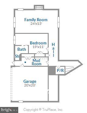 535 Springvale Road Great Falls, VA 22066 - Photo 76 of 80 Lower level floor plan