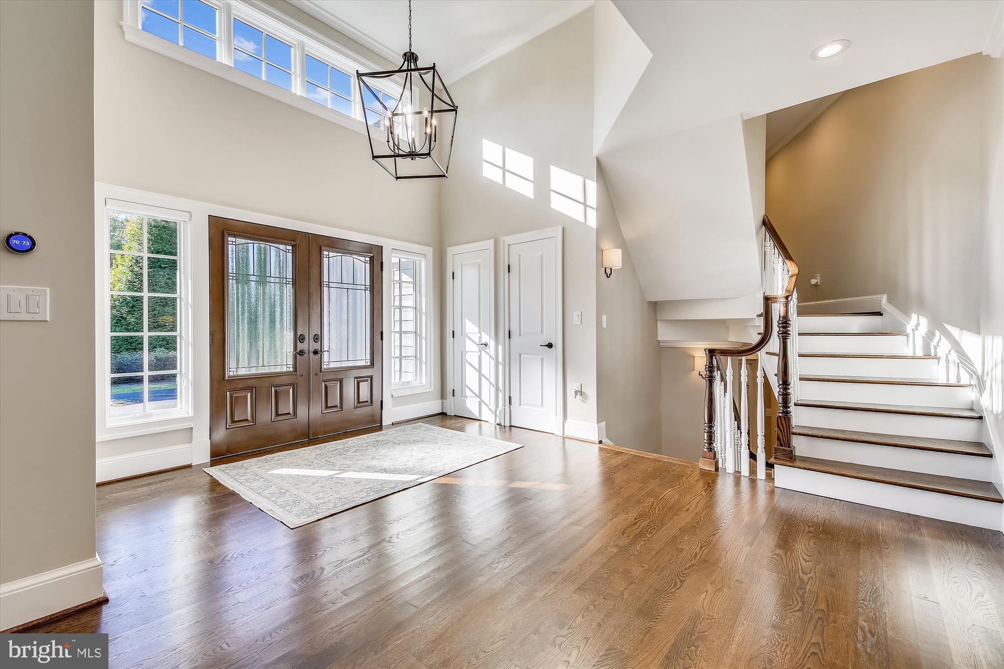 535 Springvale Road Great Falls, VA 22066 - Photo 9 of 80 Foyer ceiling was raised & clerestory window added