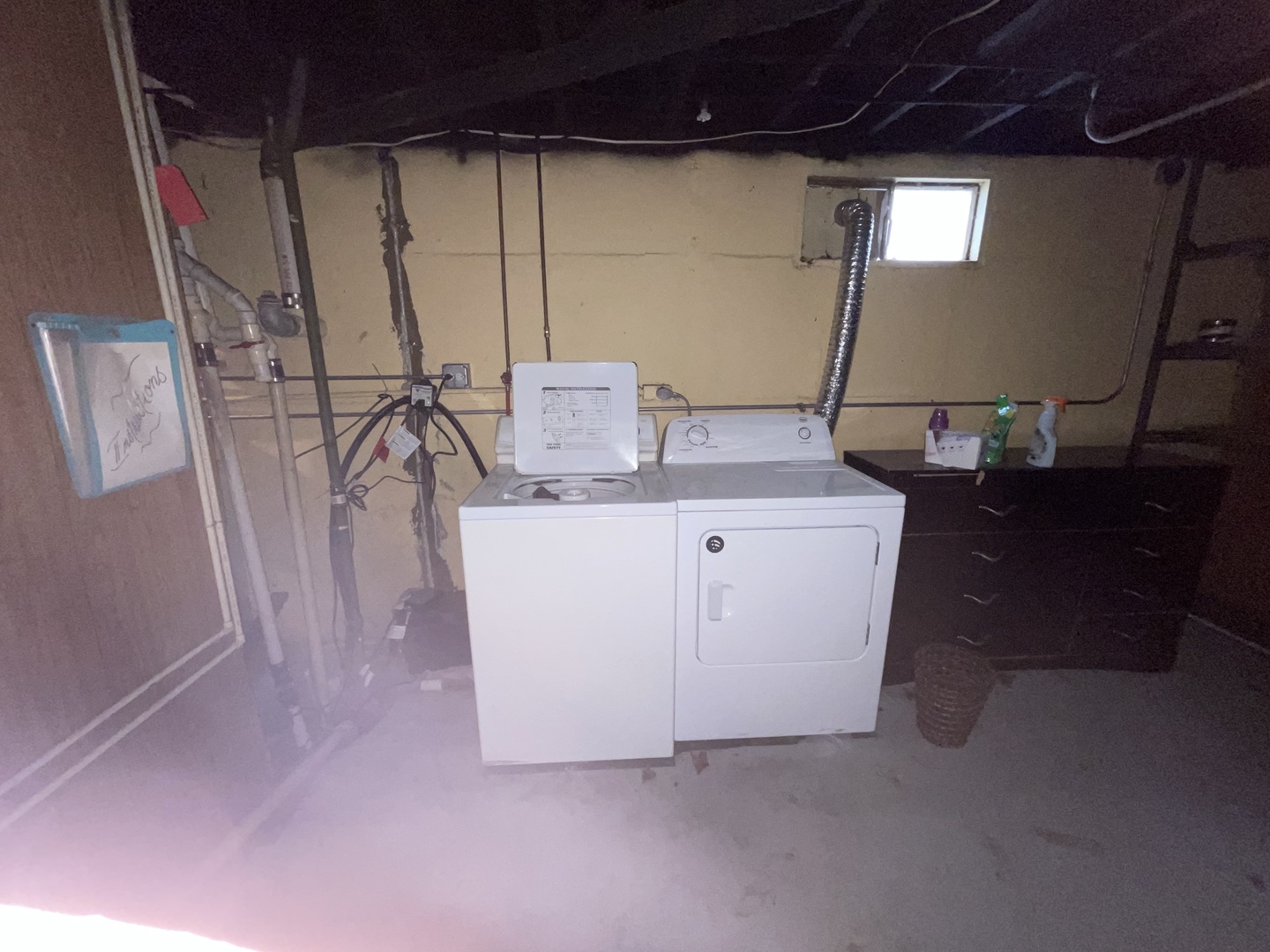 44 Norman Street Kankakee, IL 60901 - Photo 12 of 14 a utility room with a washer and dryer