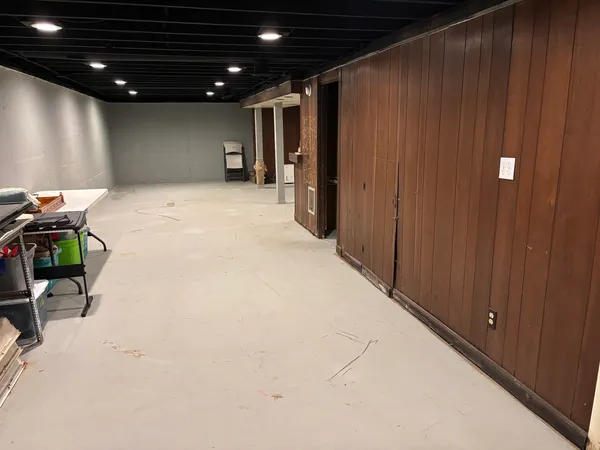 a view of back door of the house