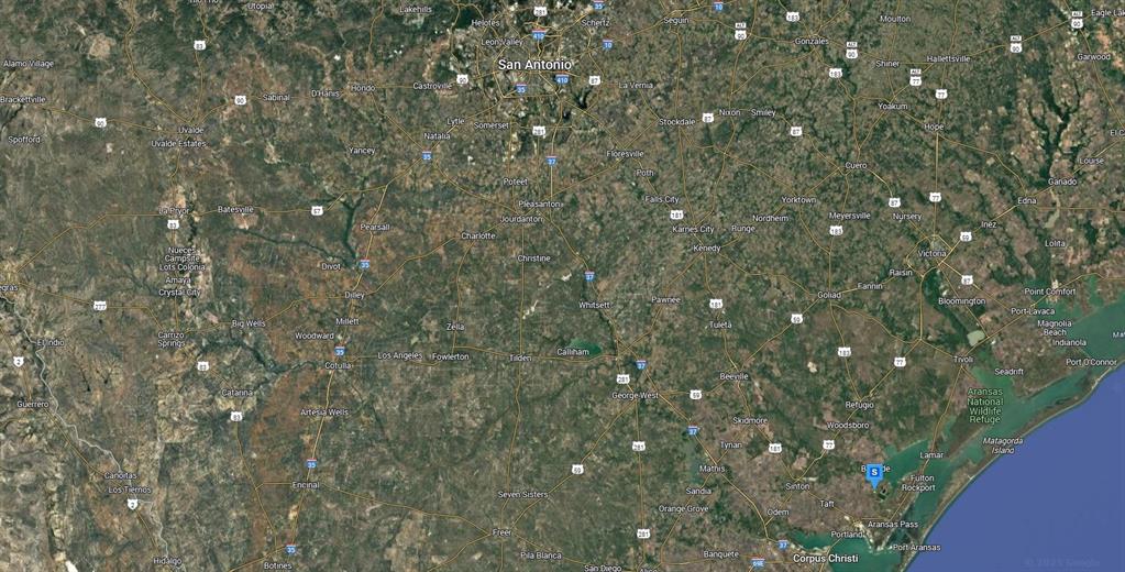 8300 Private Road Taft, TX 78390 - Photo 5 of 5 Aerial overview of property's location