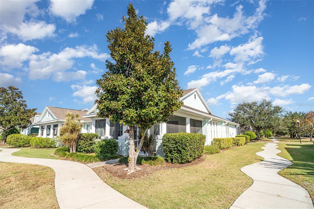 302 Latitude Place Apollo Beach, FL 33572 - Photo 30 of 50 a view of a house with a yard