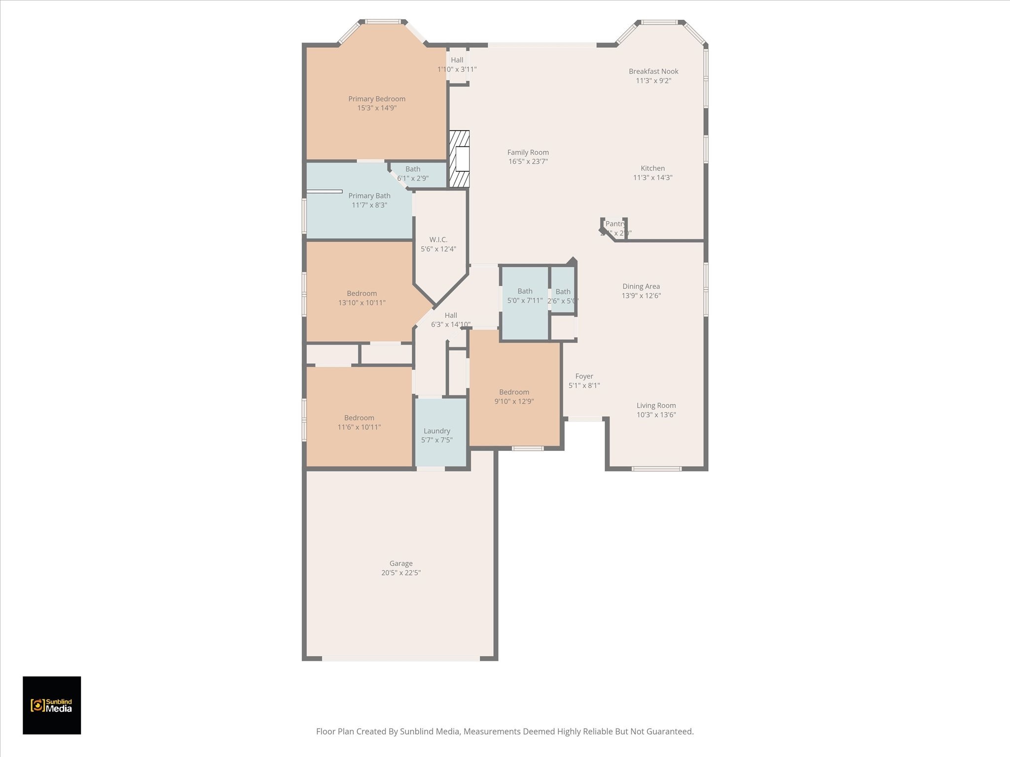 4023 Tigris Ridge Drive Katy, TX 77449 - Photo 39 of 39 Floor Plan