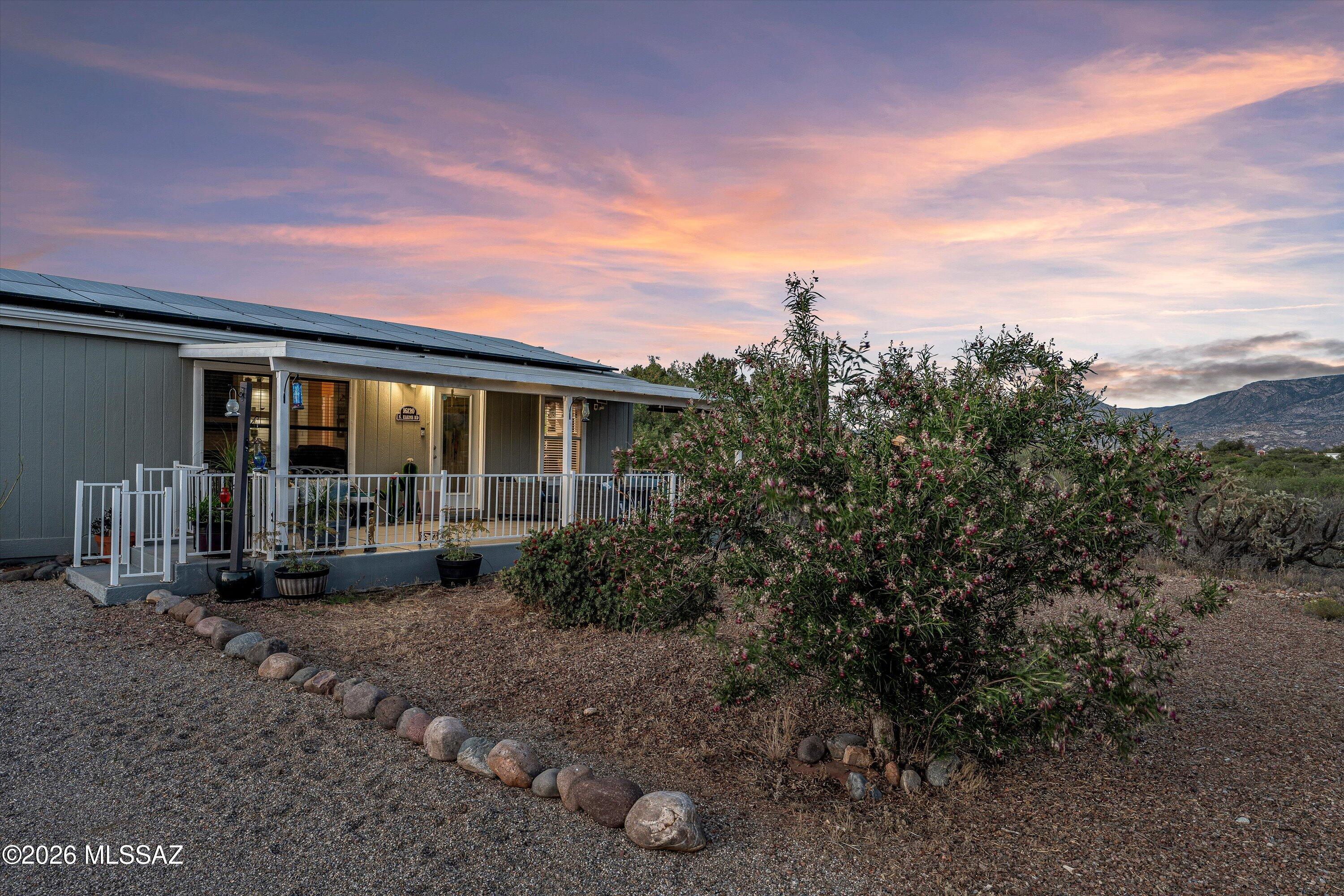 16120 North Elkins Road Tucson, AZ 85739 - Photo 3 of 51 02-Front of Home
