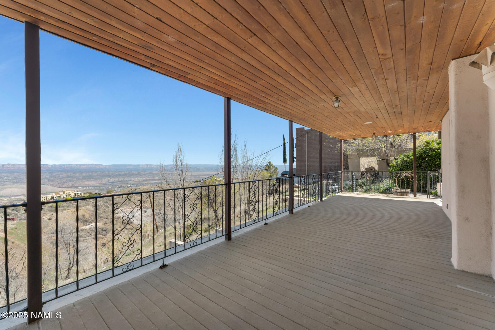 222 1st Avenue, Unit B Jerome, AZ 86331 - Photo 1 of 14 a view of balcony with furniture