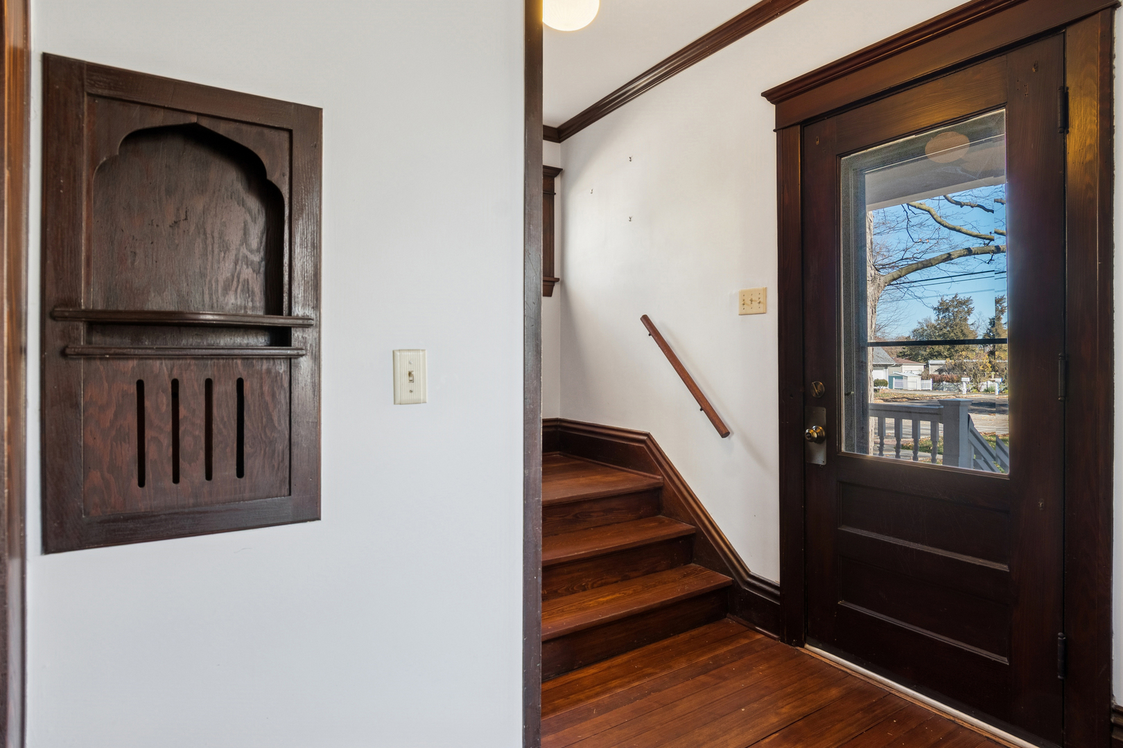 55 Garfield Street Oswego, IL 60543 - Photo 9 of 27 a view of front door