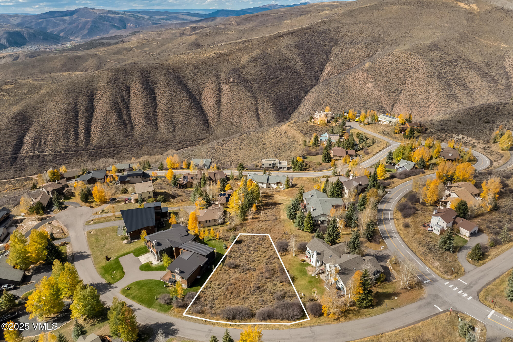4521 Flat Point Avon, CO 81620 - Photo 7 of 11 aerial 8 outline