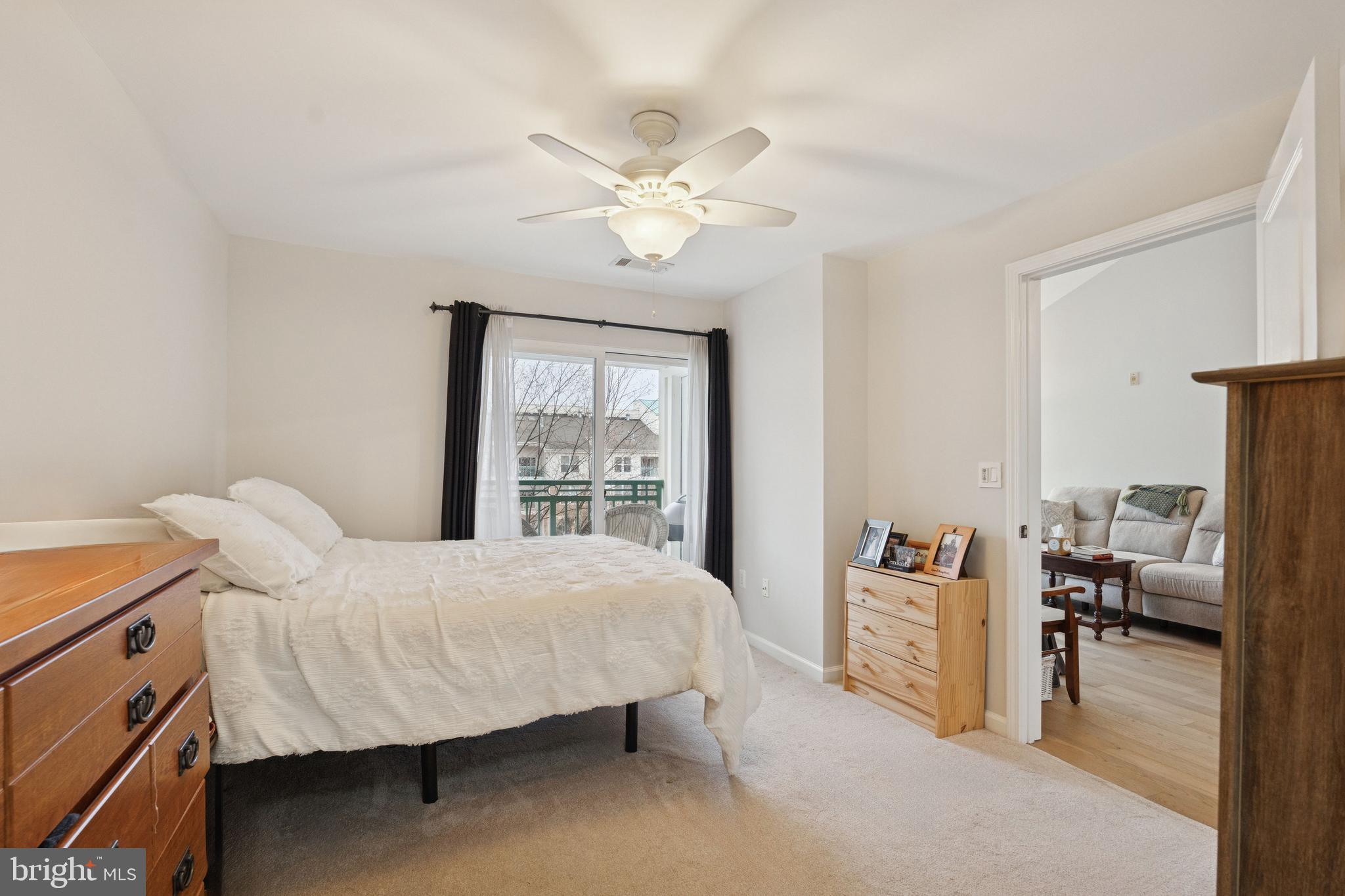 12000 Market Street, Unit 445 Reston, VA 20190 - Photo 13 of 51 Primary suite with access to balcony