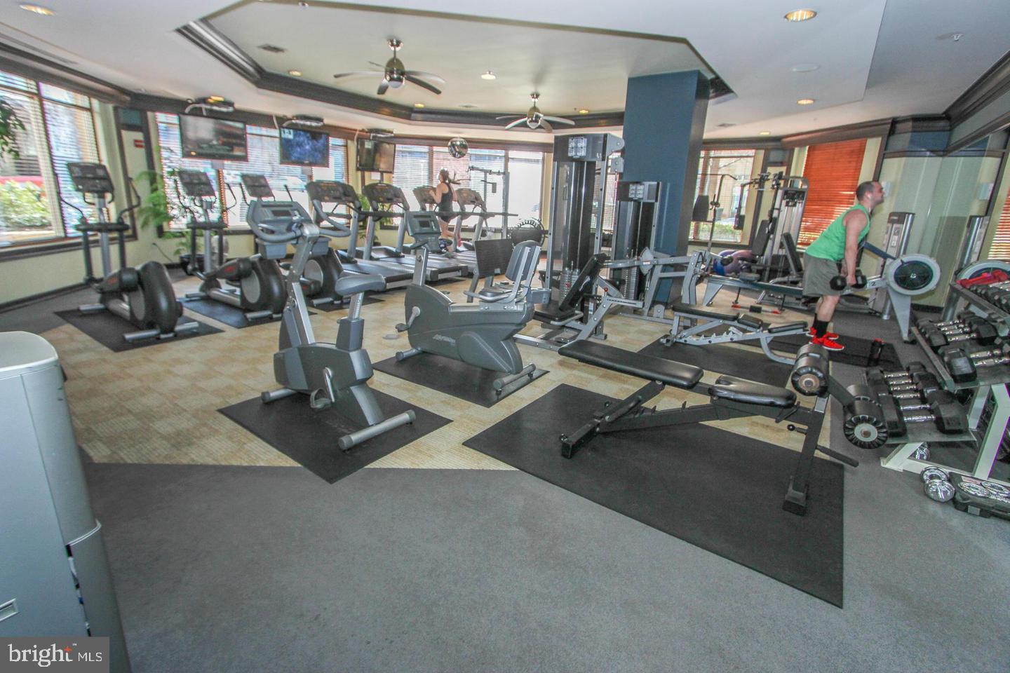12000 Market Street, Unit 445 Reston, VA 20190 - Photo 4 of 4 a view of a room with gym equipment