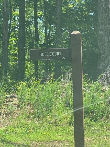75 Hope Court Ellijay, GA 30540 - Photo 11 of 19 a view of a garden from a bench