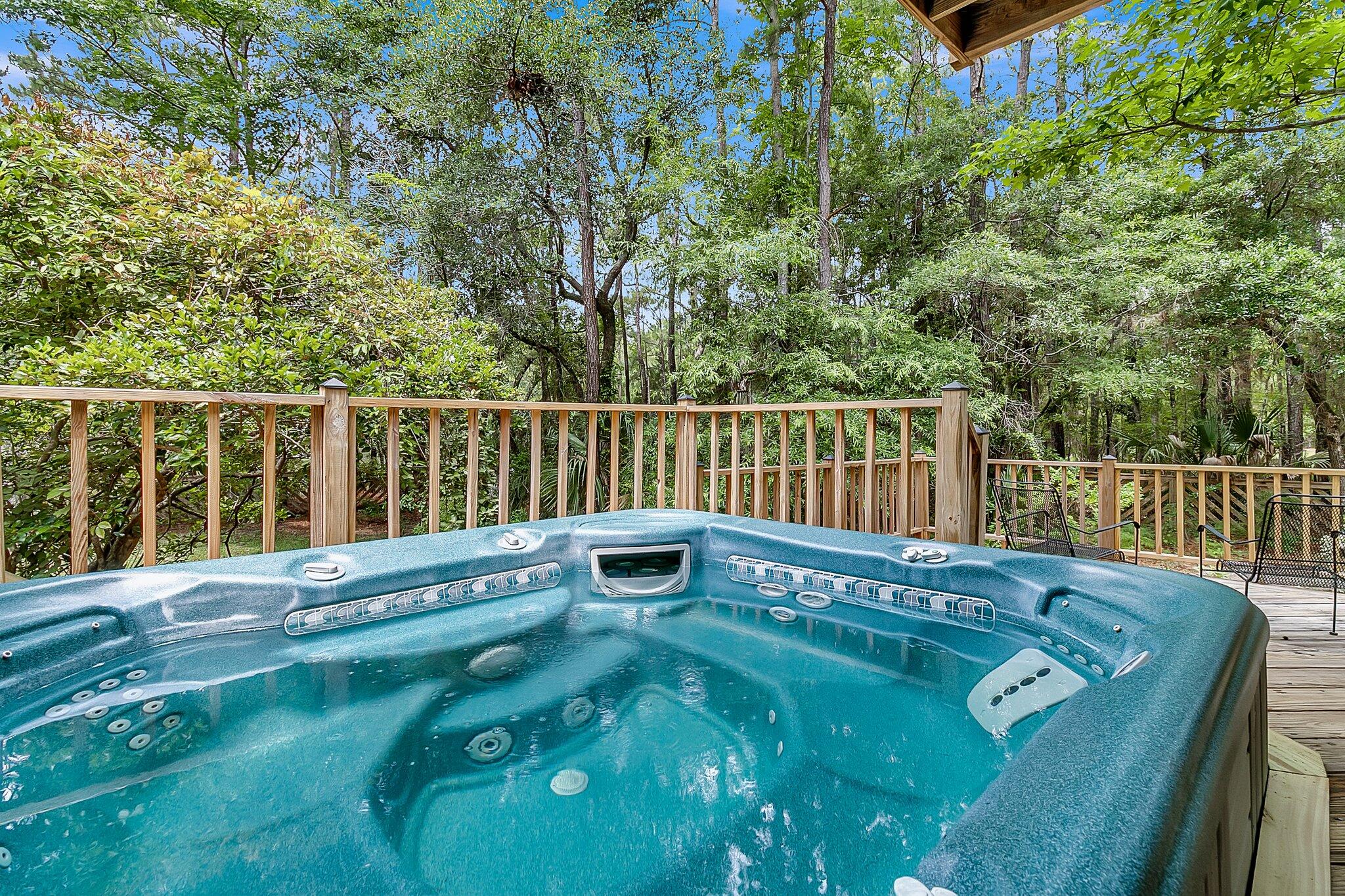 581 Commonwealth Road Mount Pleasant, SC 29466 - Photo 28 of 44 Hot tub overlooking lake