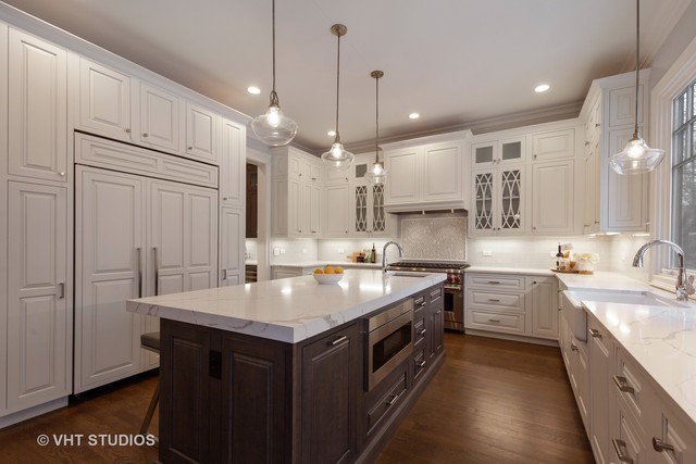 117 Church Road Winnetka, IL 60093 - Photo 3 of 29 a kitchen with a sink stove and refrigerator
