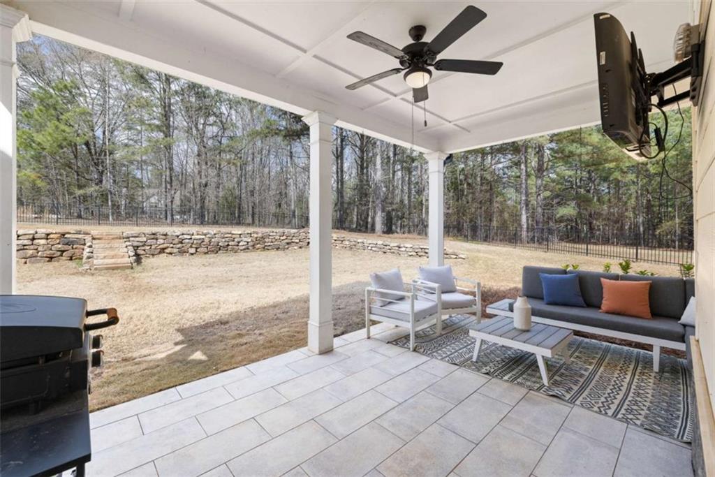 105 Capps Lane Eatonton, GA 31024 - Photo 26 of 65 a outdoor space with lots of tables and chairs