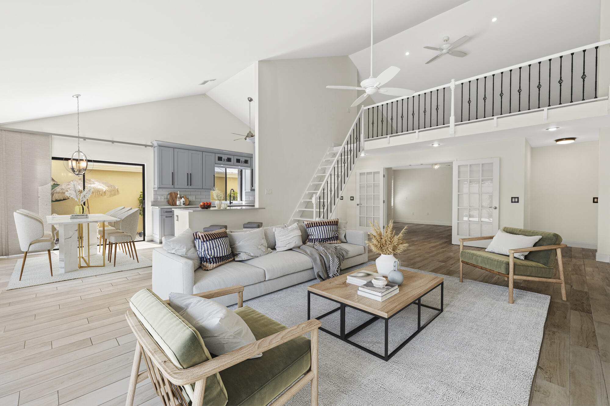 125 Cape Pointe Circle Jupiter, FL 33477 - Photo 4 of 45 a living room with furniture and wooden floor