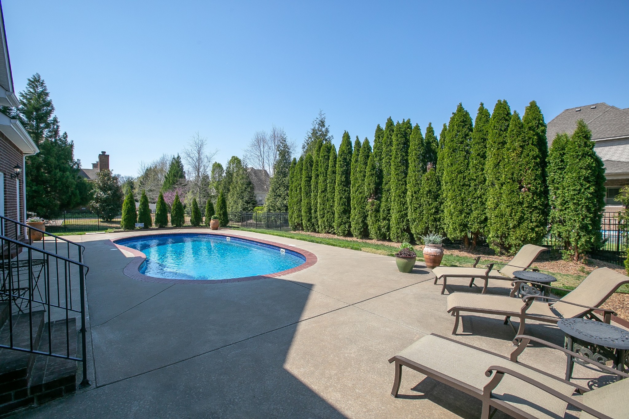 2727 Battleground Drive Murfreesboro, TN 37129 - Photo 28 of 31 a view of a swimming pool with a lounge chair