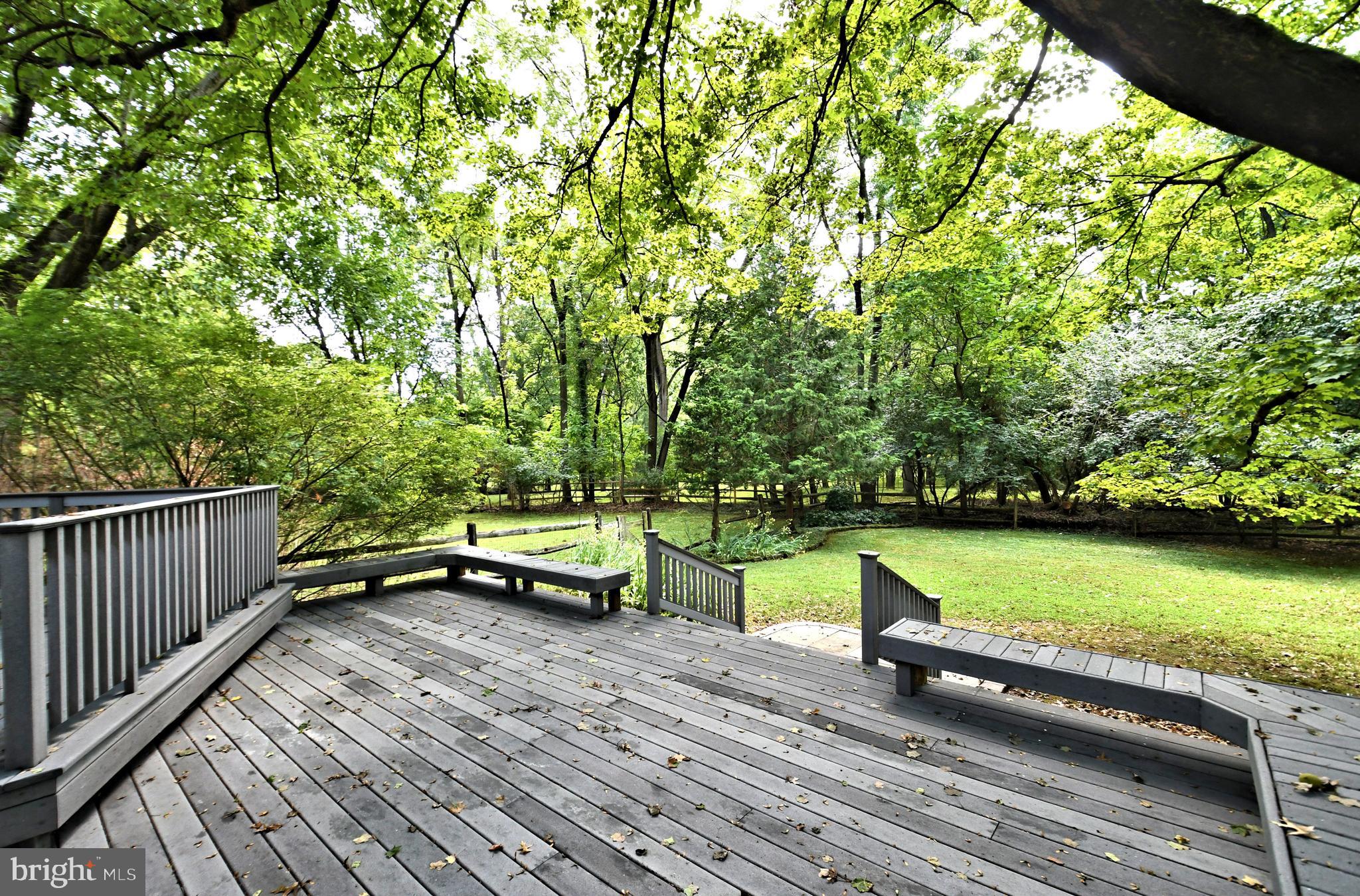 335 Powderhorn Road Fort Washington, PA 19034 - Photo 38 of 41 Another view of deck and level back yard