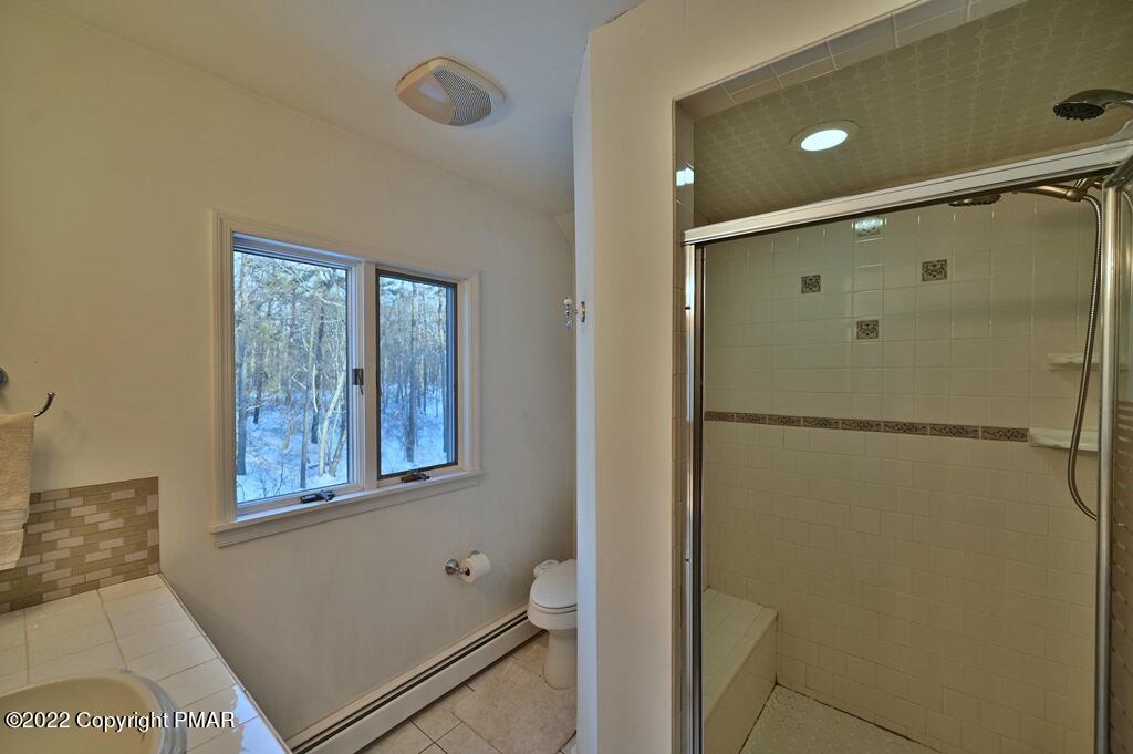 428 Big Oak Road Canadensis, PA 18325 - Photo 34 of 54 Tiled Full Bath