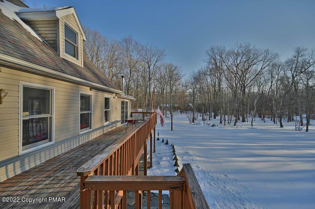 428 Big Oak Road Canadensis, PA 18325 - Photo 46 of 54 Deck/Yard View