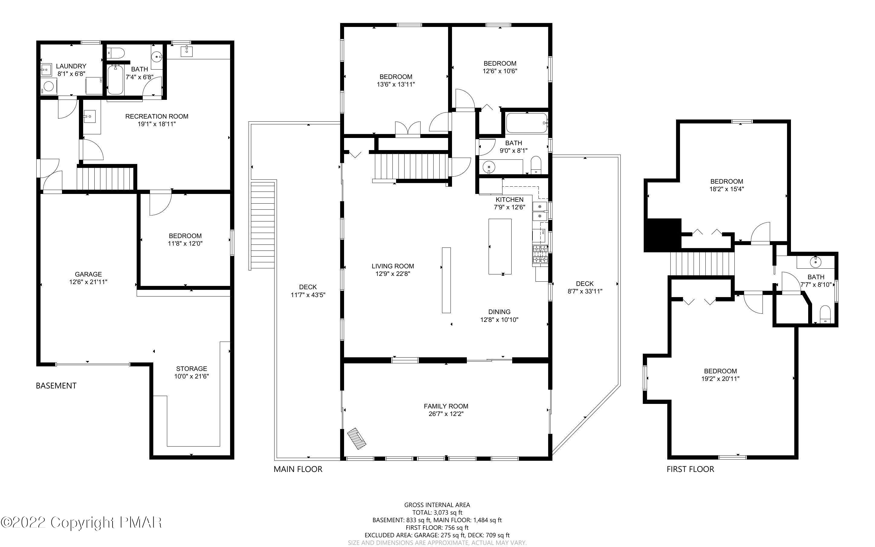 428 Big Oak Road Canadensis, PA 18325 - Photo 54 of 54 Big Oak Floor Plan