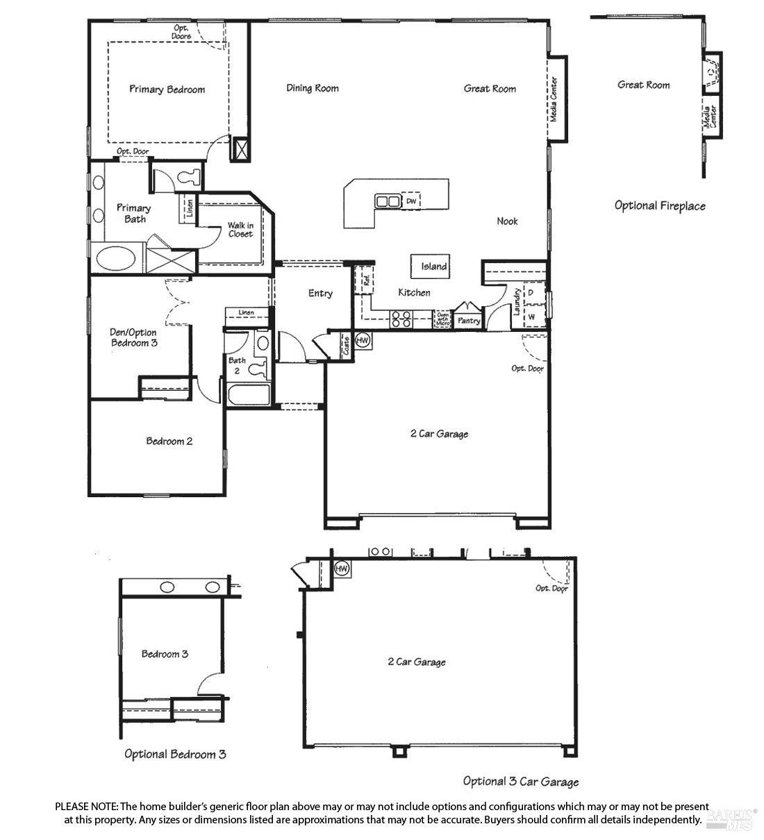 210 Magnolia Drive Rio Vista, CA 94571 - Photo 69 of 69 floor plan - "The Windsor"