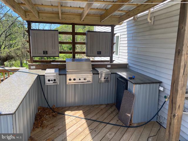 64 Metz Road Thompsontown, PA 17094 - Photo 66 of 69 Outdoor kitchen ready for grilling fun.