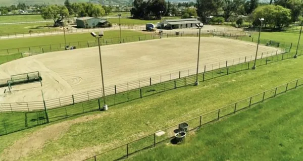 a view of an outdoor space and a yard
