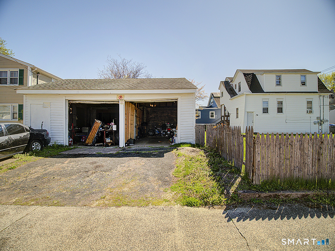 37 Dix Street Hamden, CT 06514 - Photo 8 of 10 APPROXIMATELY 1172 SQUARE FEET OF DETACHED GARAGE AREA! GREAT FOR CONTRACTOR, LANDSCAPER ETC.!