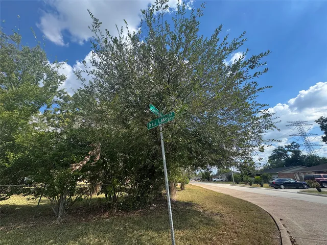 a view of backyard with outdoor space