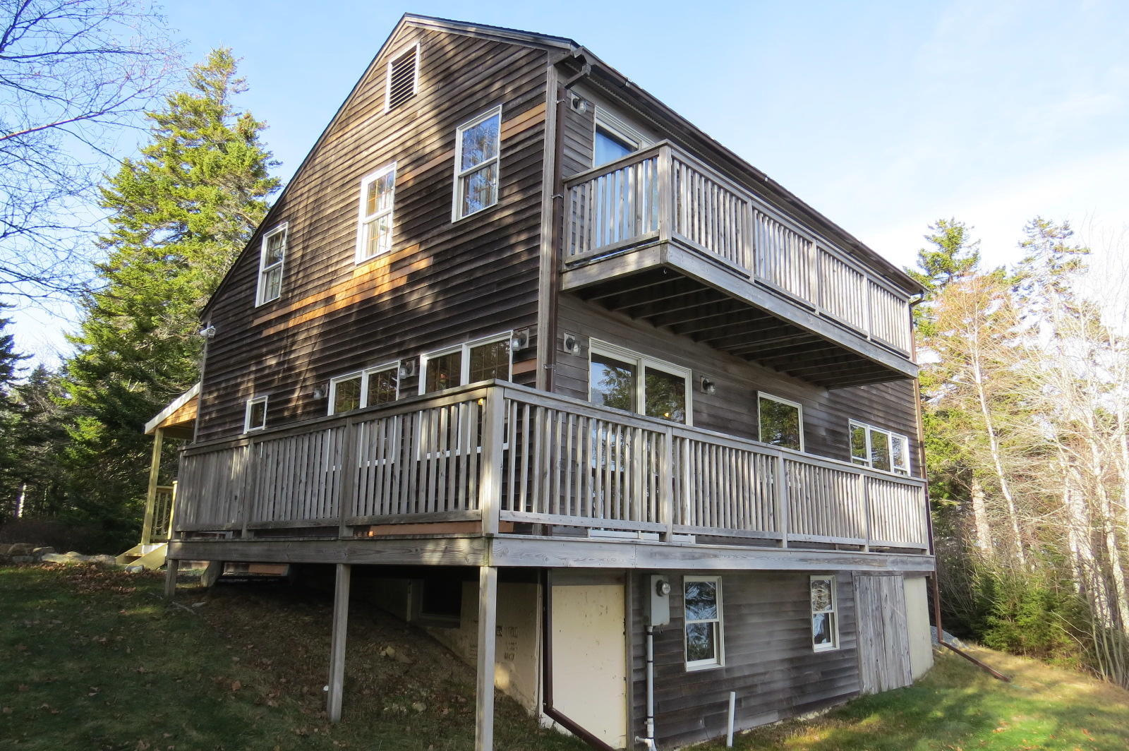 293 Paul Bunyan Road Corea, ME 04624 - Photo 4 of 35 Decks on 1st and 2nd levels