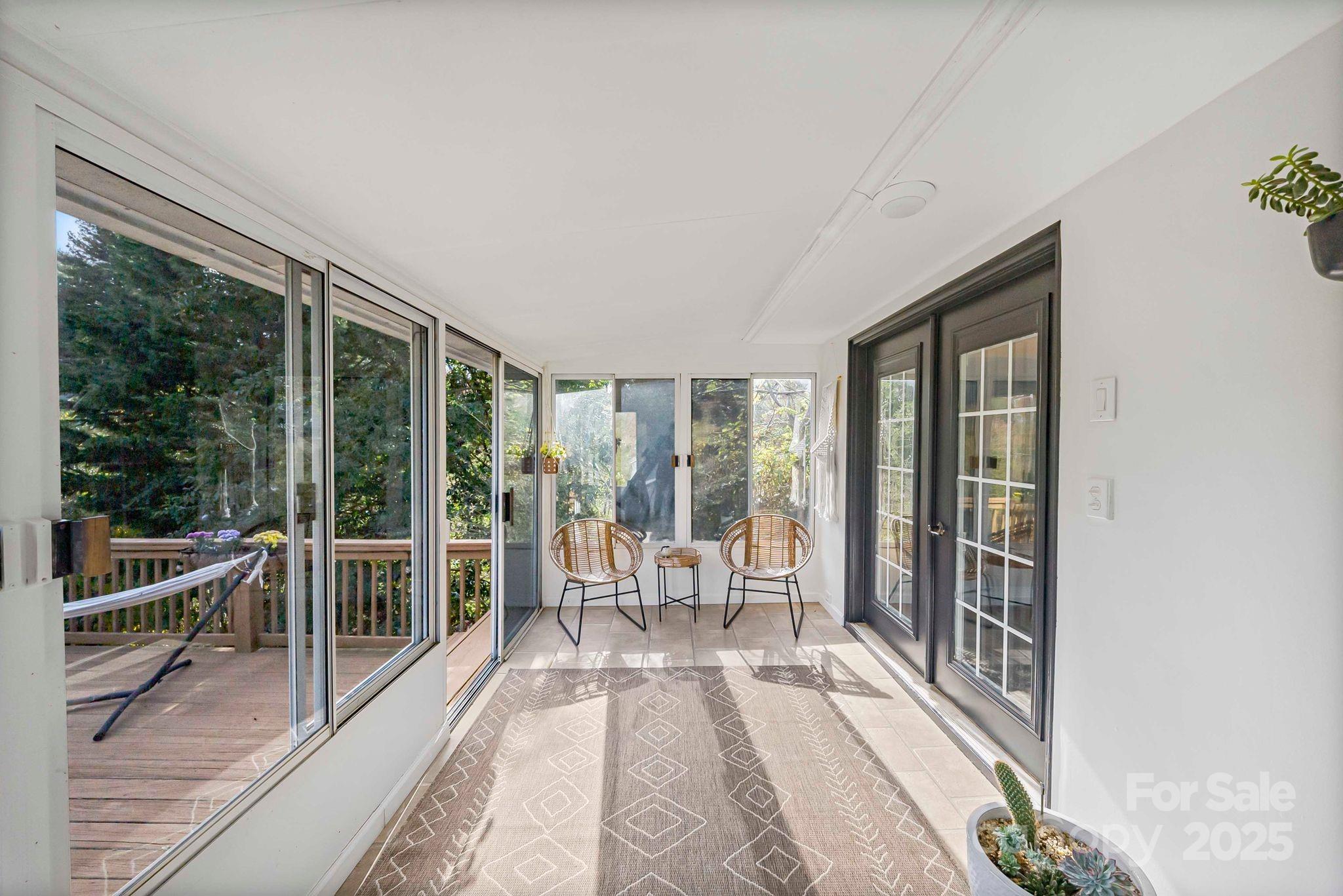 16 Woodfield Road Arden, NC 28704 - Photo 29 of 41 a view of a balcony with wooden floor