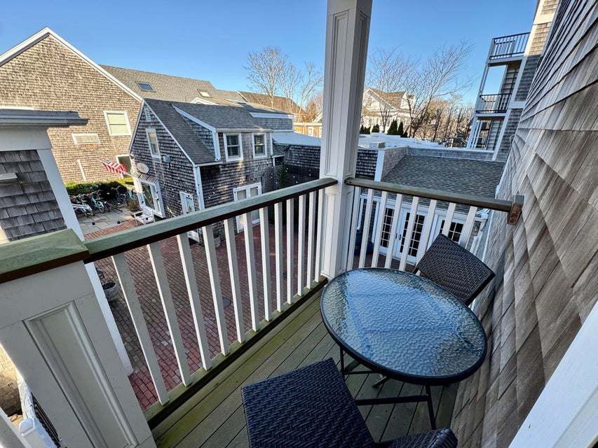38 North Water Street, Unit R2 Edgartown, MA 02539 - Photo 30 of 38 Private deck opens from the bedroom .