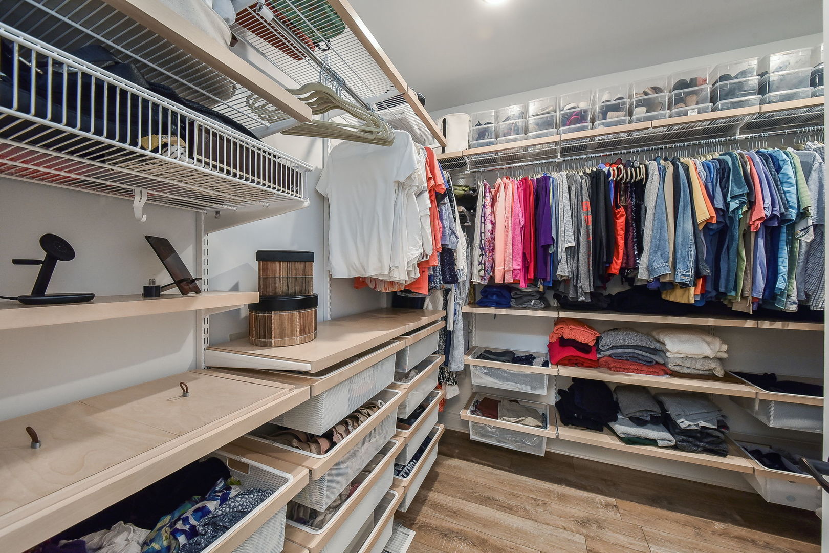 436 East Hillside Road Naperville, IL 60540 - Photo 25 of 59 a view of walk in closet with clothes and shoes