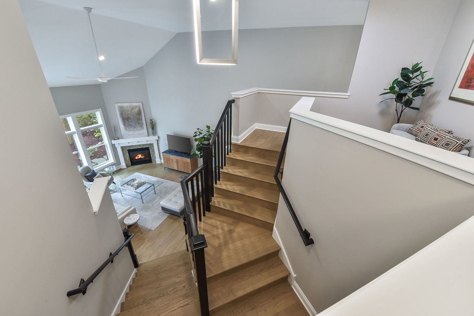 436 East Hillside Road Naperville, IL 60540 - Photo 28 of 59 a view of entryway with workspace