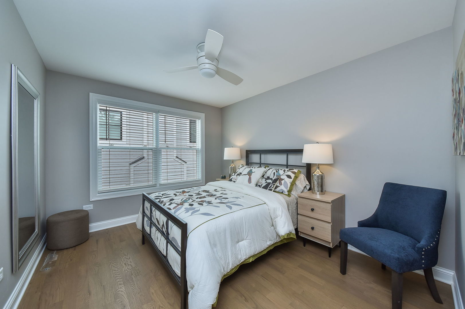 436 East Hillside Road Naperville, IL 60540 - Photo 31 of 59 a bedroom with a bed and a chair