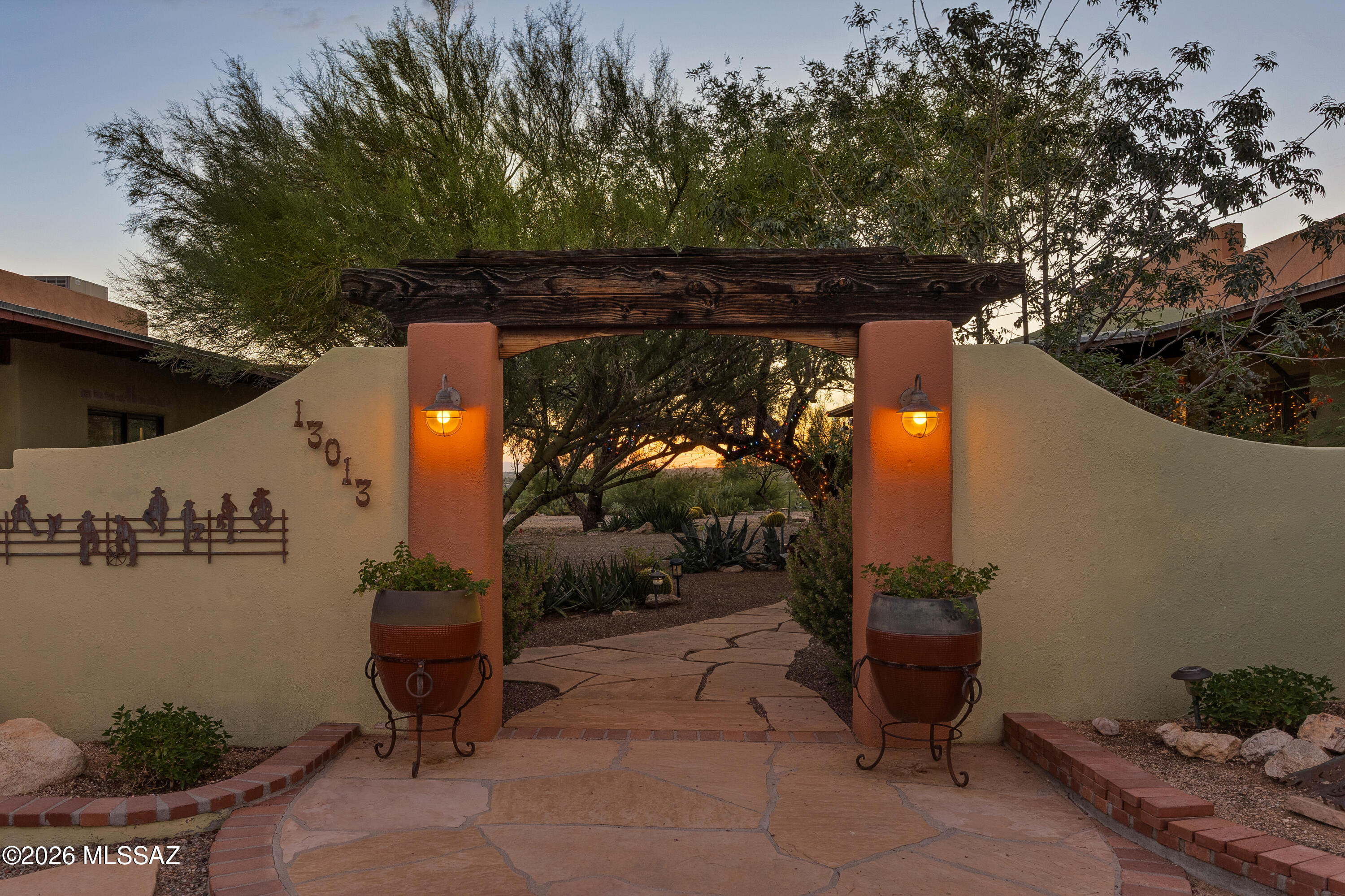 13013 East Redington Road Tucson, AZ 85749 - Photo 1 of 51 From the moment you arrive, you will know that you are somewhere special that is not replicated anywhere esle in Tucson