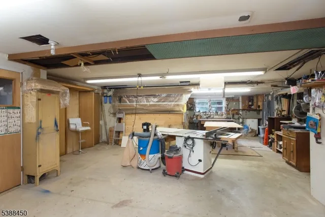 a view of storage and utility room